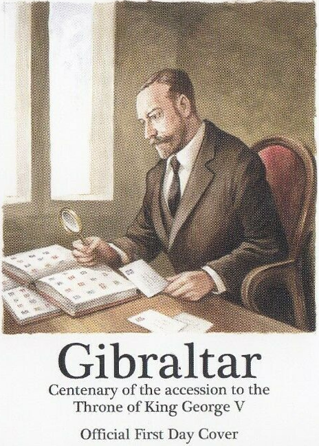 King George V philatelist